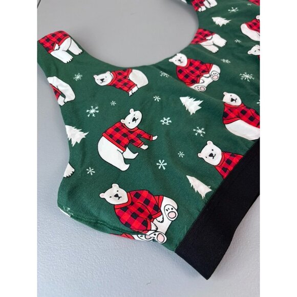 MeUndies‎ women's 4X green polar bear print unlined wireless lounge bra bralette - Picture 2 of 4